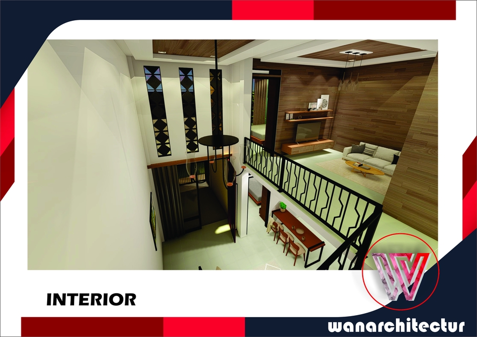 3D & Perspektif - JASA DESAN ARSITEKTUR (INTERIOR, EKSTERIOR, TAMAN, FUNITUR, LANDSCAPE) - 5