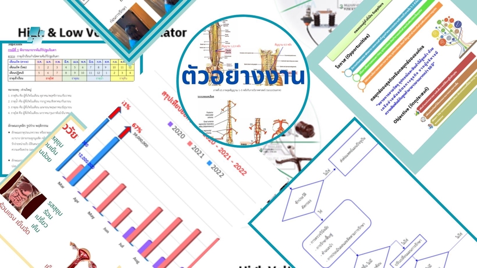 พิมพ์งาน และคีย์ข้อมูล - รับพิมพ์งาน พิมพ์รายงานทั่วไป งานวิจัย คีย์ข้อมูล ฯลฯ - 3