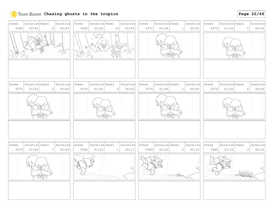 วาด/ออกแบบสตอรี่บอร์ด - รับวาด Storyboard/ Beatboard/ Animation/ Movie - 24