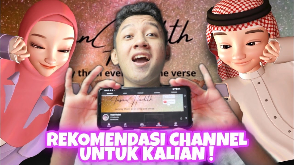 Rekomendasi channel youtube untuk kalian, youtuber gaming indonesia, jasa endorse youtuber, youtuber terkenal.