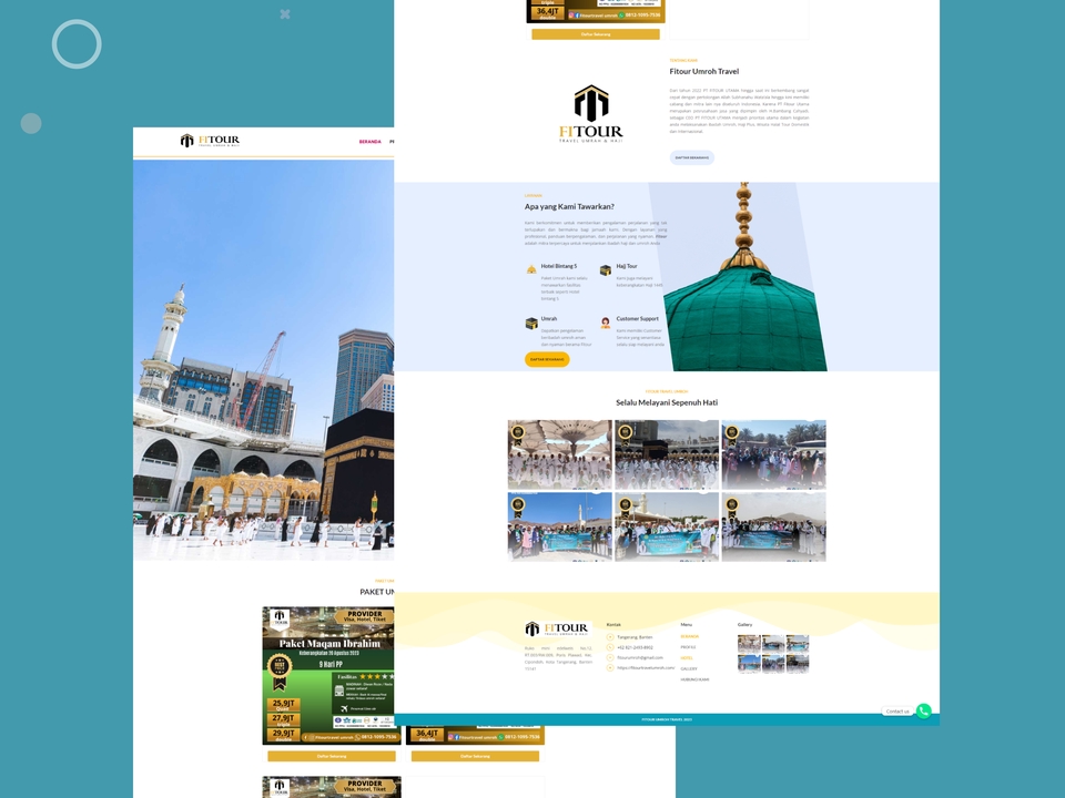 Jasa pembuatan website profesional untuk perusahaan, toko online, dan blog di Indonesia.