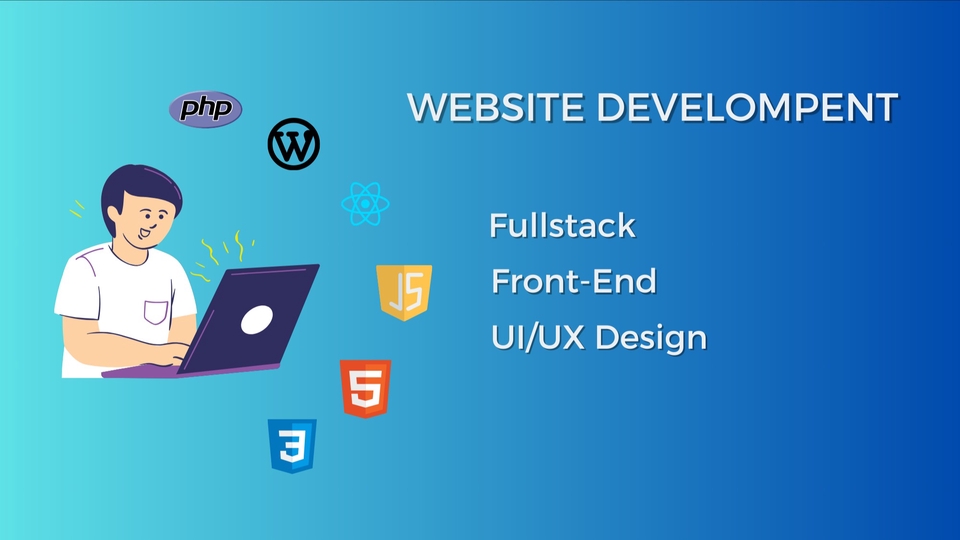 Web Development - Pembuatan Website responsive + Hosting - 1