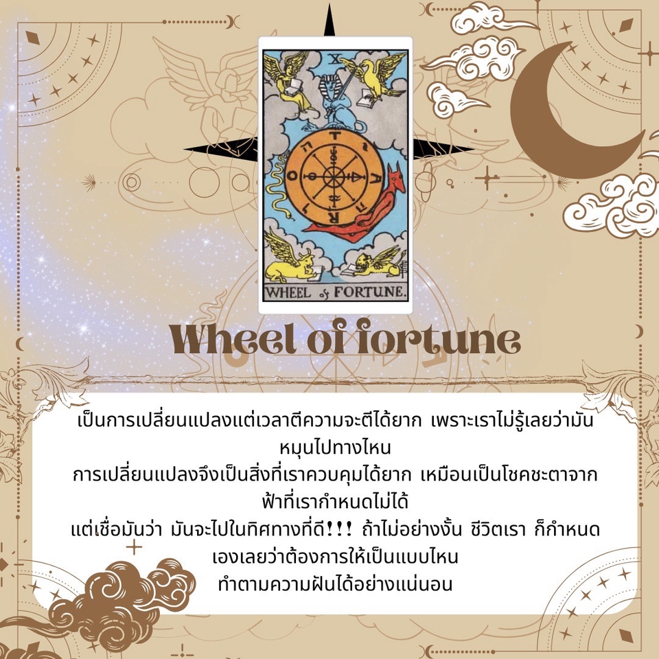 ออกแบบ canva การ์ด ดวงชะตา ราศี ไพ่ทาโรต์ โชคชะตา รับออกแบบ canva