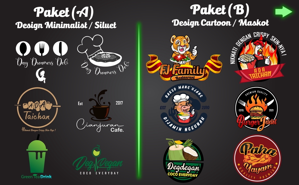 Logo - Design Logo Kuliner  - 2