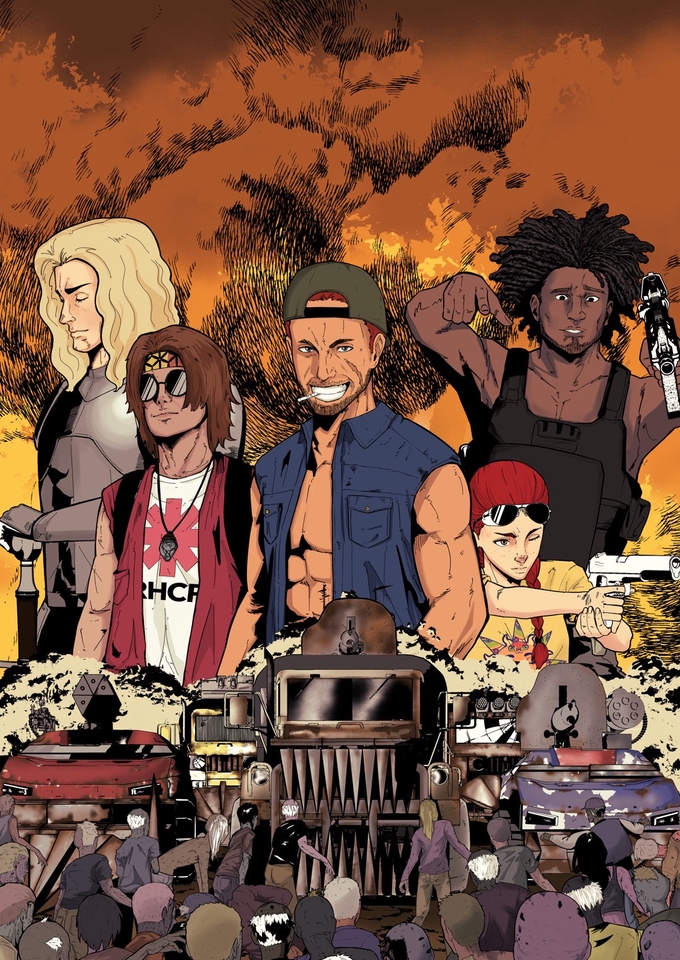 รับวาดการ์ตูนอนิเมะสไตล์แอ็คชั่น ภาพประกอบหนังสือการ์ตูน วาดรูปการ์ตูน วาดการ์ตูน3D รับวาดภาพการ์ตูนเหมือนจริง