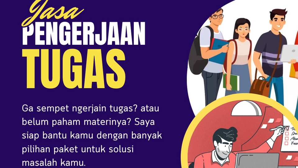 Jasa Akuntansi dan Konsultan Keuangan - Paket Layanan Pengerjaan Tugas Mahasiswa (Akuntansi & Keuangan)
