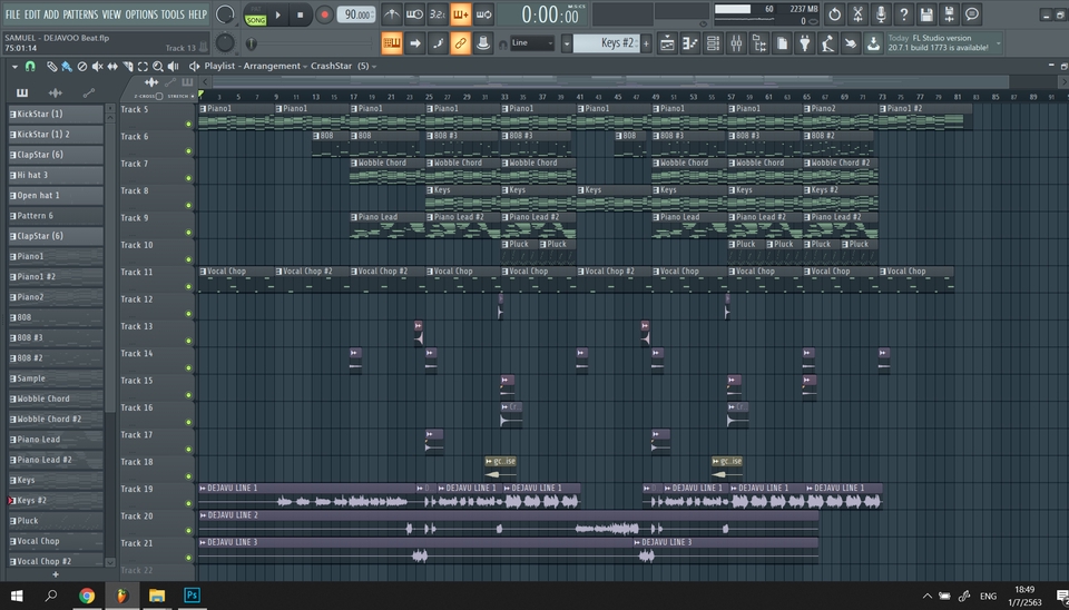 Sound Engineering - รับผลิต Beat ดนตรีสมัยใหม่ Hiphop, R&B, Pop, EDM etc. - 3