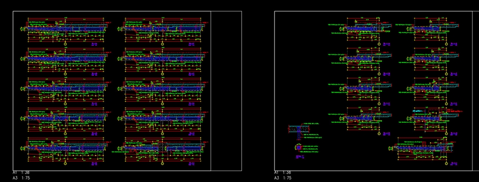 เขียนแบบวิศวกรรมและออกแบบโครงสร้าง - รับงานเขียนแบบ สถาปัตย์ โครงสร้าง 2D 3D Autocad Sketchup - 17