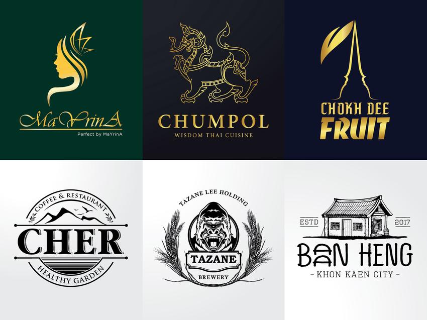 Logo - ออกแบบ LOGO ให้โลโก้ของคุณ โดดเด่น และมีเอกลักษณ์ - 3
