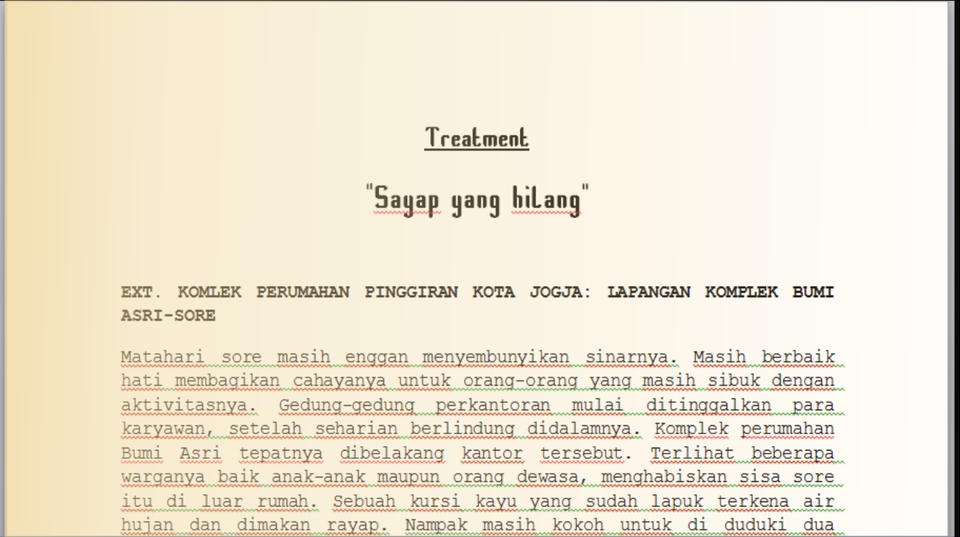 Creative Writer Short Movie Cerpen Artikel Non Fiksi