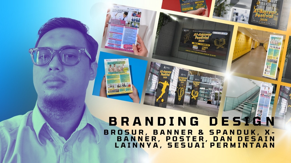 Jasa Desain Spanduk Kreatif untuk Promosi Bisnis - Branding Design: brosur, banner, umbul-umbul, dan sebagai nya.
