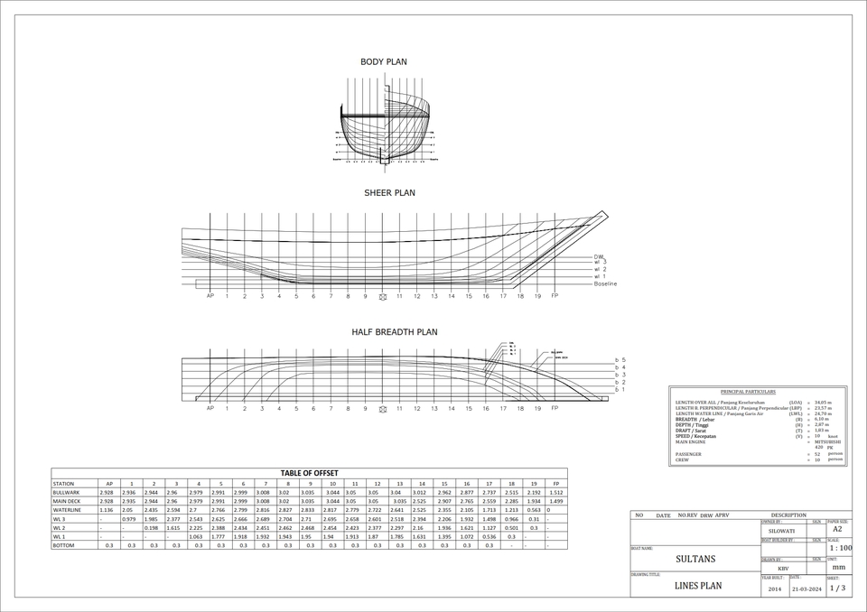 CAD Drawing - Jasa Pembuatan Gambar Rancang Bangun Kapal dan Analisa Perkapalan - 3