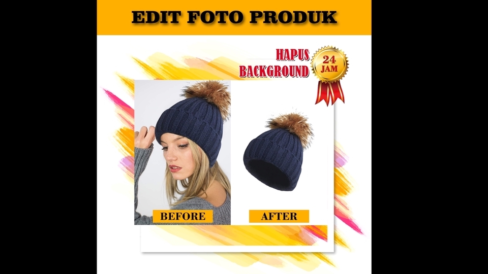 Edit Gambar & Photoshop - EDIT FOTO PRODUK - HAPUS BACKGROUND - RETOUCH - MANIPULASI - 1