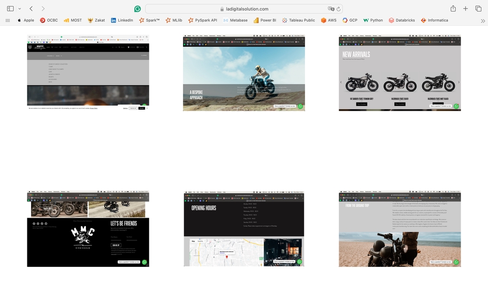Jasa pembuatan website perusahaan dengan desain profesional dan modern.