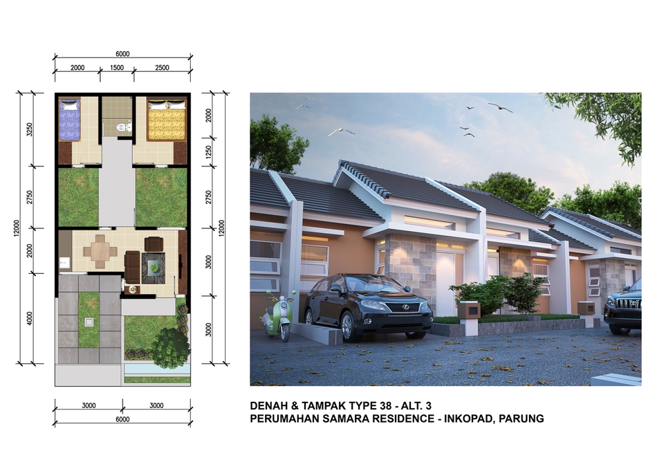 CAD Drawing - Jasa Desain Gambar 2D/3D Rumah Tinggal, Perkantoran, Interior, Eksterior - 18