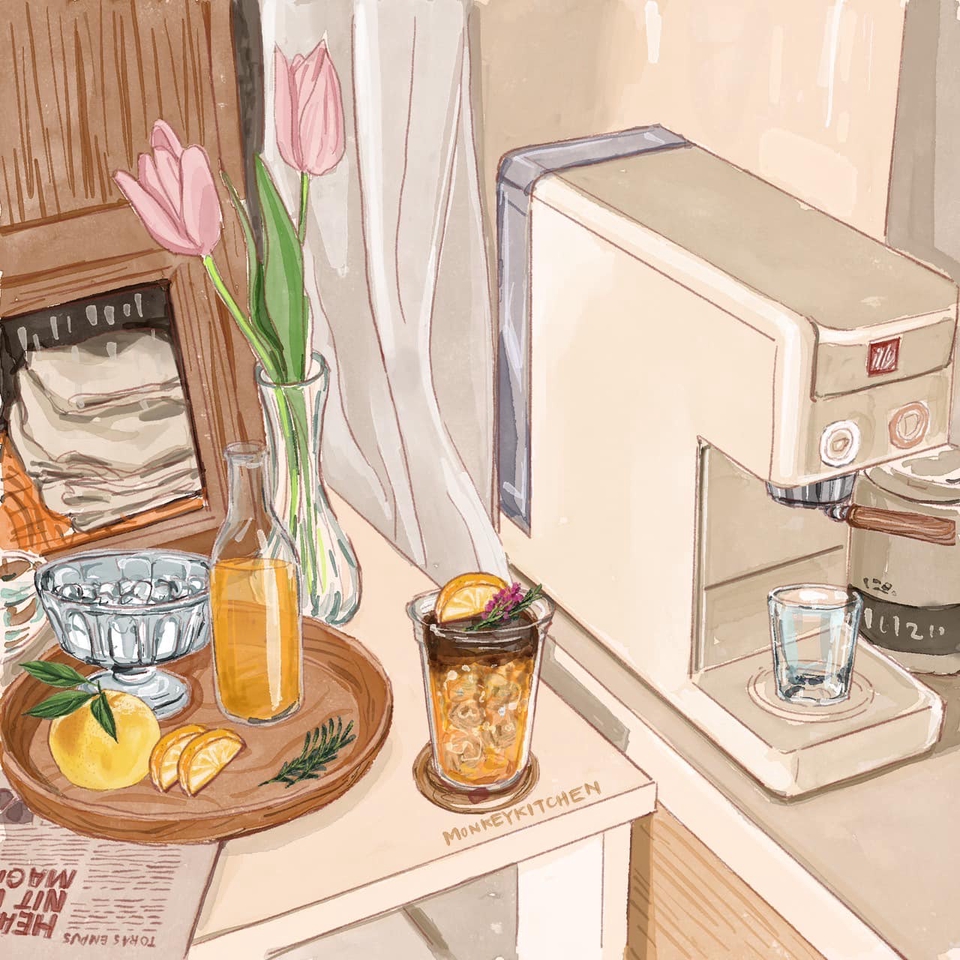 วาดภาพประกอบ - รับวาดภาพประกอบสไตล์สีน้ำ เป็นงาน digital art ด้วย application procreate - 7