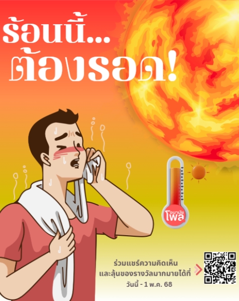 ออกแบบ canva เตรียมรับมือกับอากาศร้อน