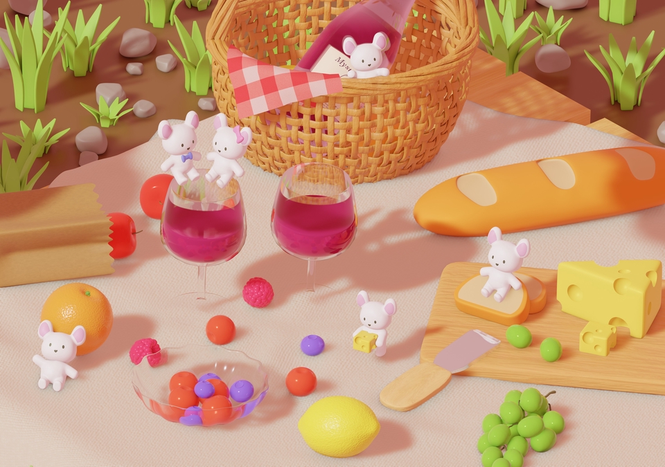 ทำโมเดล 3D - 3D Character / 3D Model / Mascot / Packaging - 8