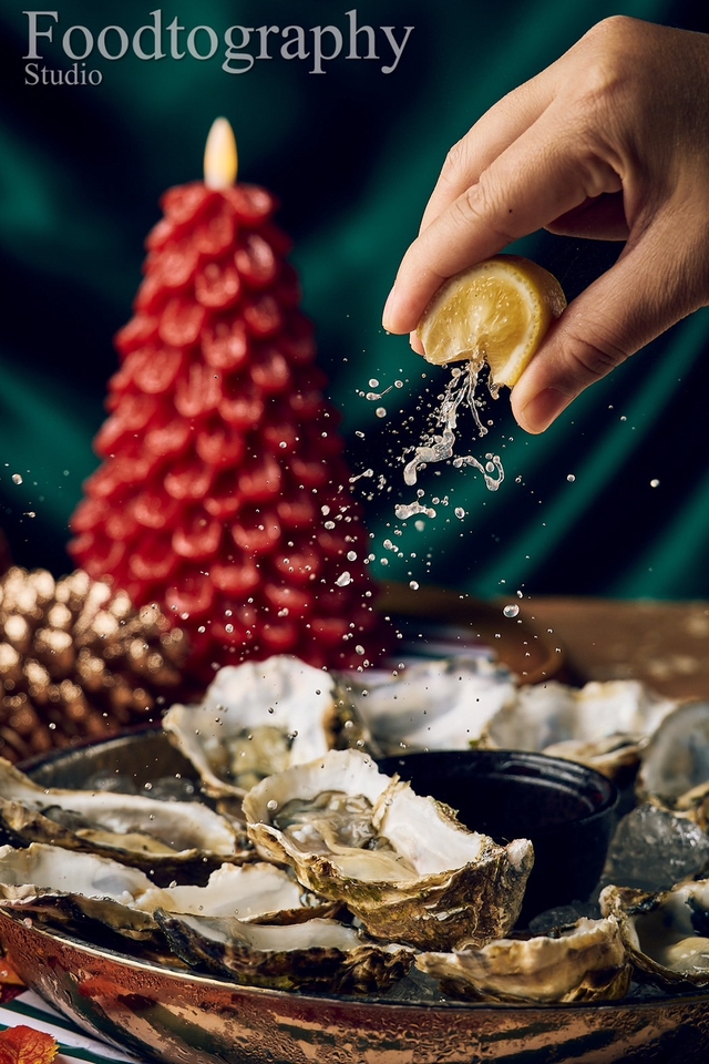 รับถ่ายรูปอาหาร ช่างภาพอาหาร รับถ่ายภาพ รับถ่ายรูปสวยๆ ถ่ายภาพอาหาร อาหารทะเล หอยนางรม