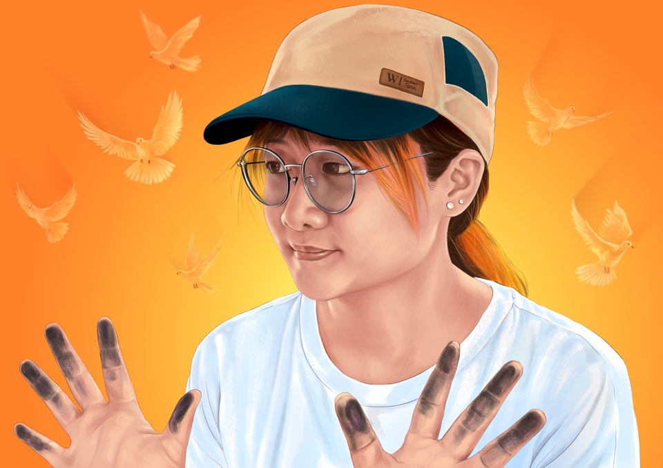 วาดภาพเหมือน Portrait - รับวาดภาพเหมือน ทุกแบบทุกสไตล์ - 3