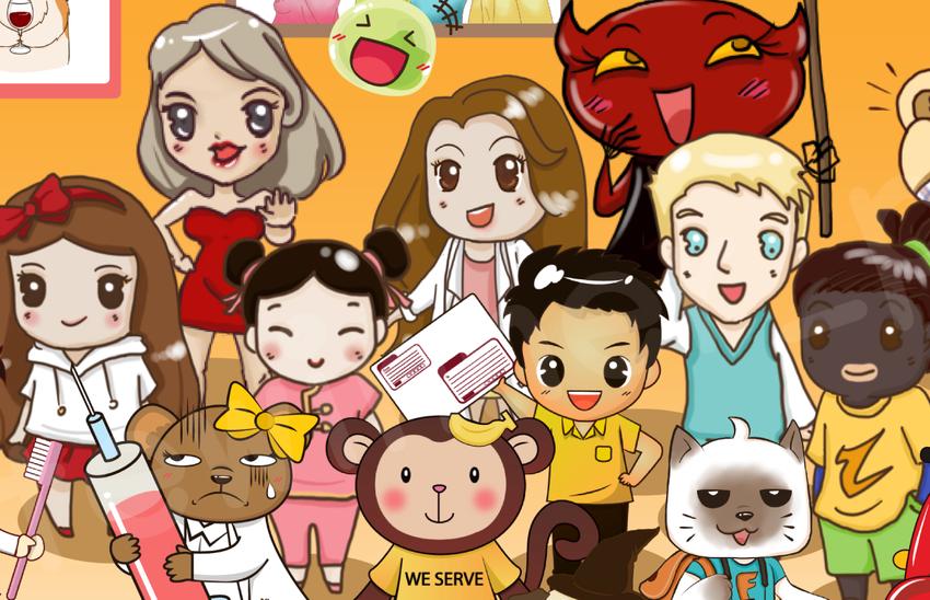 ออกแบบ Character & Mascot - รับออกแบบตัวละครหลายแนวหลายแบบ ได้ทั้งคนและสัตว์จ้า - 13