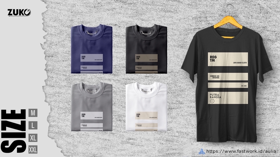 Desain Kaos & Motif - Desain Kaos 1 hari Jadi - 1