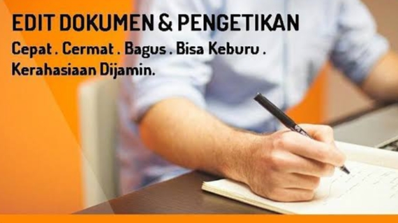 Pengetikan Umum - Pengetikan Word / Ppt Pengetikan Ulang Cepat & Murah - 1