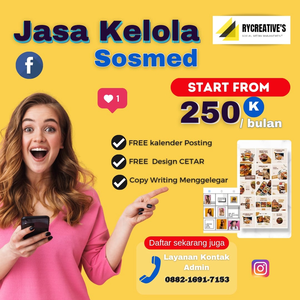 Digital Marketing - Konten Kreator / Jasa Pengelolaan Social Media - 2