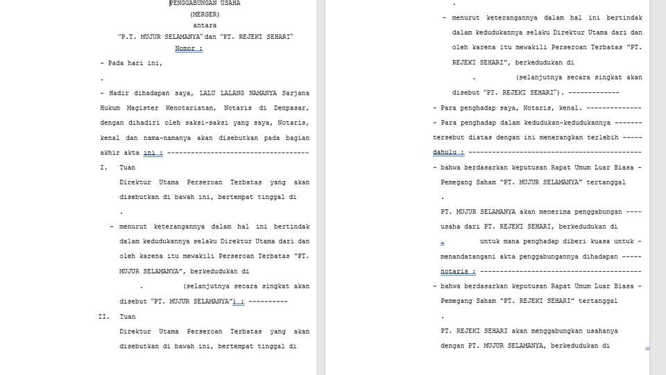 Hukum - Jasa Konsultasi Hukum,drafting perjanjian - 9