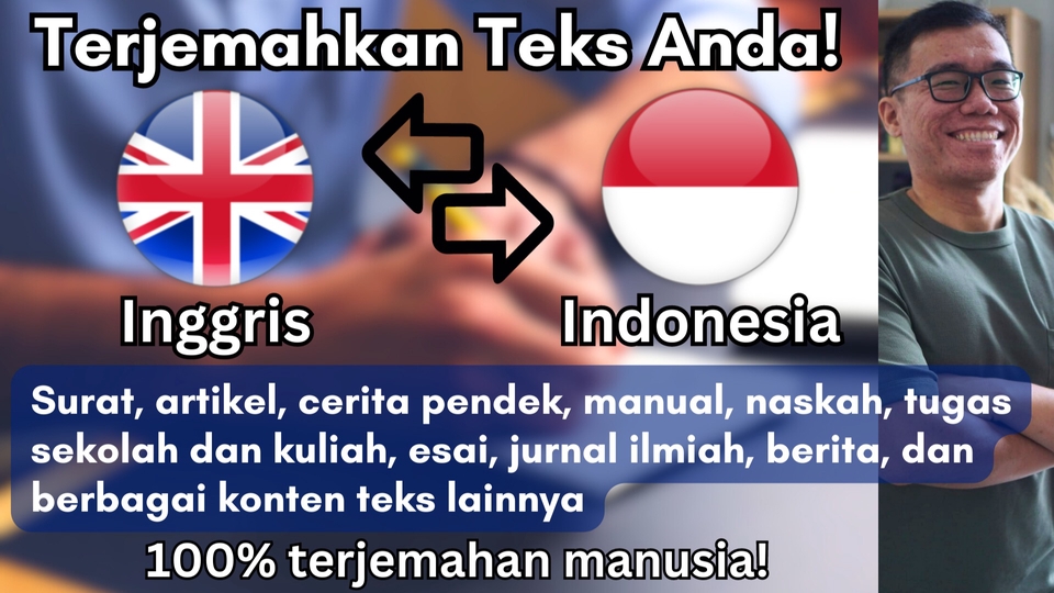 Penerjemahan - Terjemahan Teks Bahasa Inggris - Bahasa Indonesia Natural! - 1