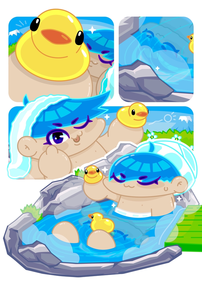ภาพประกอบเวกเตอร์ - รับวาดรูปจิบิ แฟนอาร์ต oc ศิลปิน ฯลฯ เส้นvector - 3