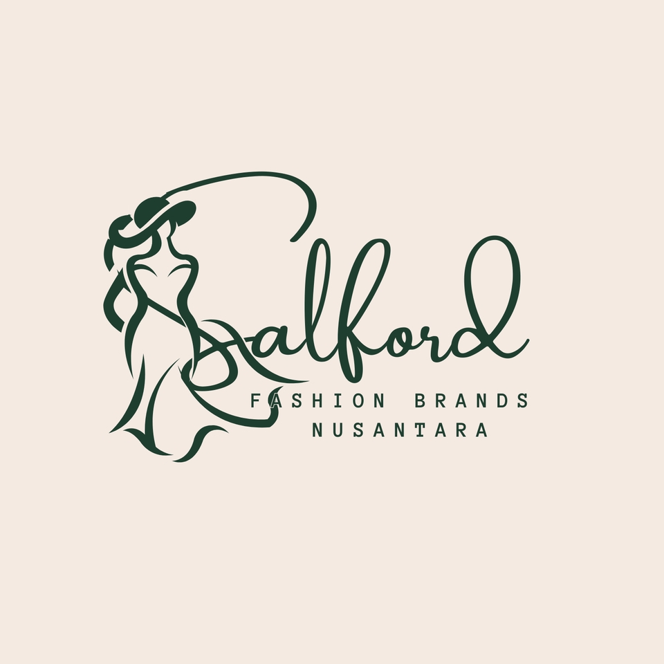 Jasa desain logo online untuk brand fashion "Balford" dengan desain logo elegan dan modern.
