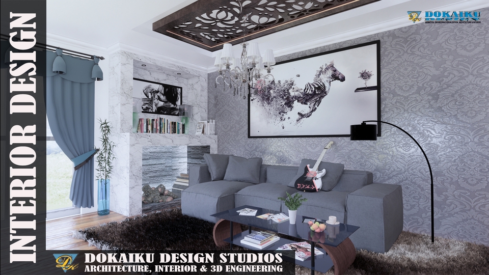 3D & Animasi - JASA DESAIN & ANIMASI INTERIOR - 1