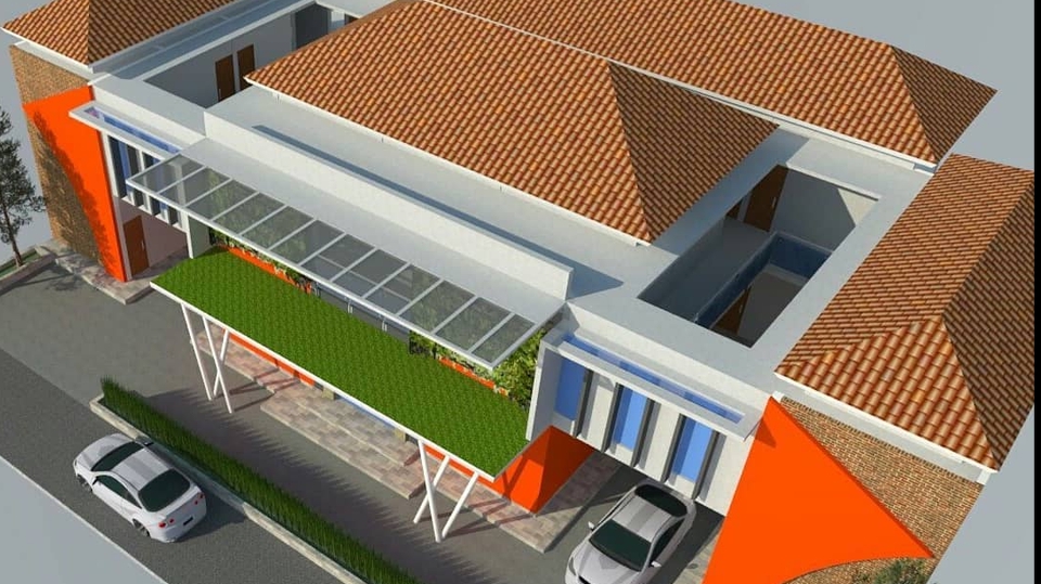 Desain Gambar 2d dan 3d rapi dan cepat