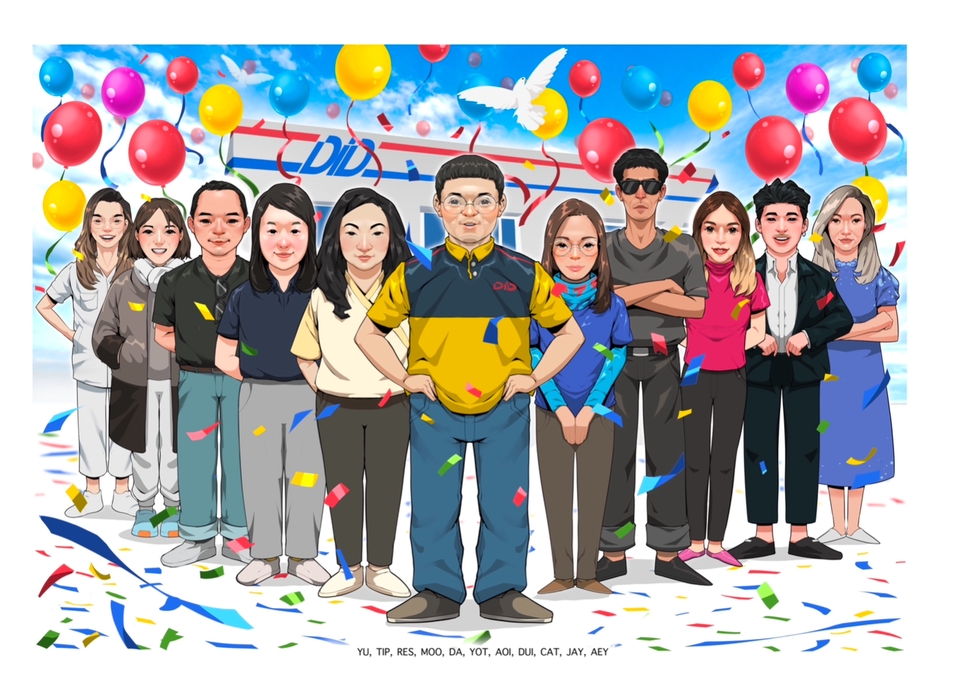 วาดภาพล้อเลียน - ภาพล้อเลียนแบบการ์ตูน - 17