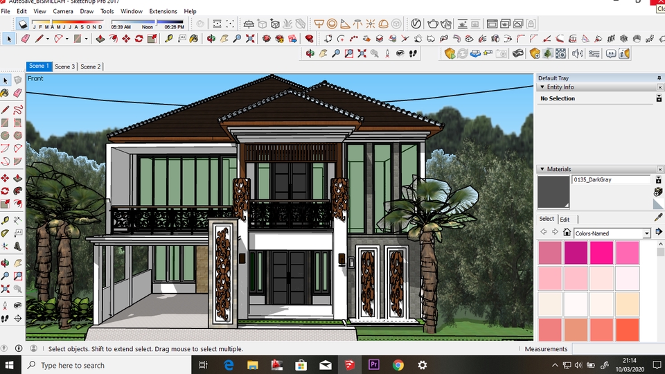 CAD Drawing - Gambar kerja AUTOCAD,SKETHUP Eksterior,Interior Gedung ,dll - 1