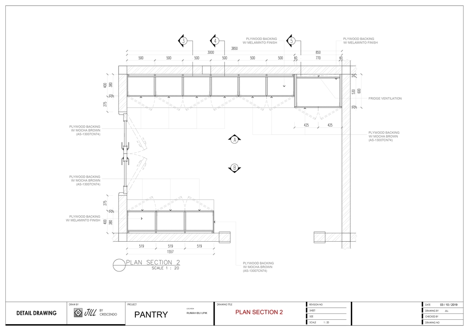 CAD Drawing - CAD Drawing / Jasa Gambar Kerja Furniture Dan Interior Dalam 1 Hari  - - 7