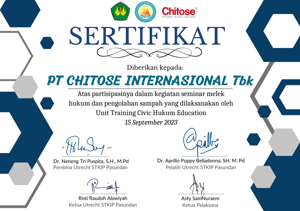 Digital Printing - Desain Sertifikat - 3