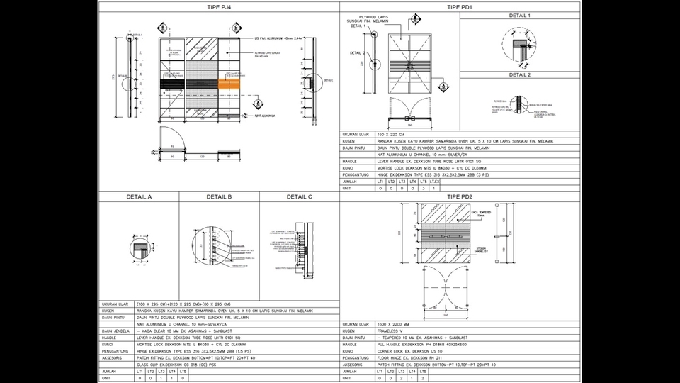 CAD Drawing - -TERMURAH- Paket Desain Rumah Lengkap dapat 2D + 3D + ANIMASI + RENDER - 5