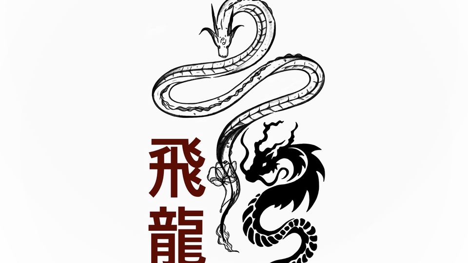 ออกแบบรอยสักมังกร  รอยสักลายมังกร ออกแบบลายสักมังกร  ออกแบบ tattoo มังกร