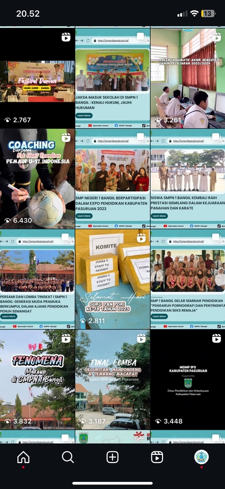 Caption Sosial Media - Caption postingan Instagram SMPN 1 Bangil - 3