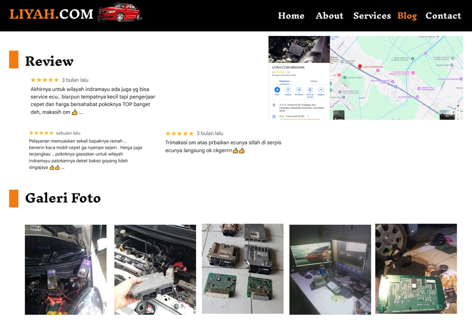 UI & UX Design - Desain website menggunakan figma "Service Kelistrikan Mobil Profesional dan Terpercaya!" - 6