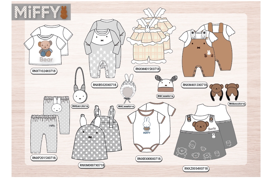วาด/ออกแบบแพทเทิร์นเสื้อผ้า - ออกแบบเสื้อผ้าเด็กสไตล์เกาหลี - 8