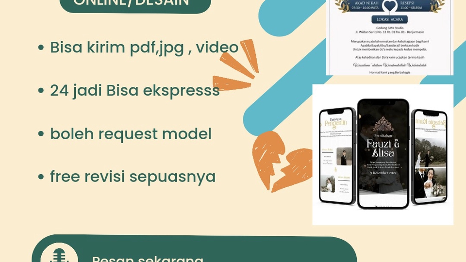 Jasa Buat Kartu Ucapan dan Video Ucapan - Kartu Ucapan 24 jam jadi