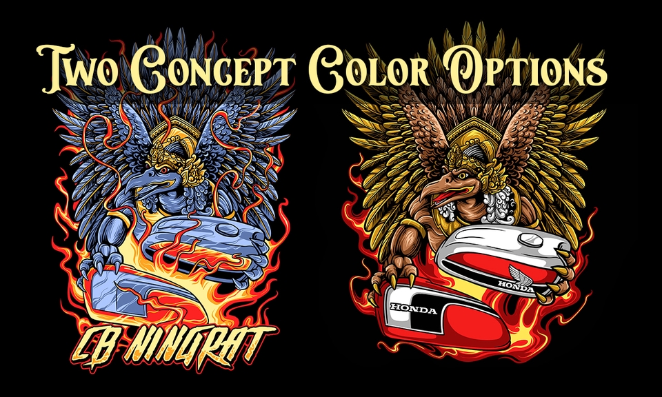 Desain Kaos & Motif - Custom Design Illustration (T-Shirt Design) - 14