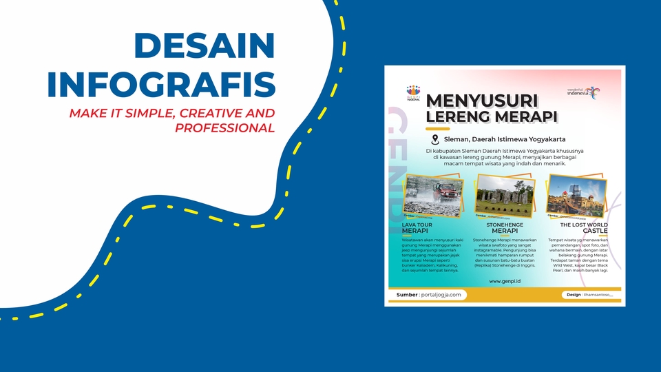 Infografis - Desain For Social Media (elegant, simple dan informatif) - 5