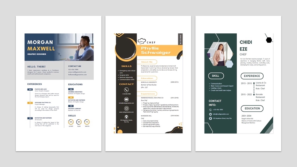 Portfolio & Resume - Resume & Portfolio ออกแบบตามใจคุณลูกค้า - 6