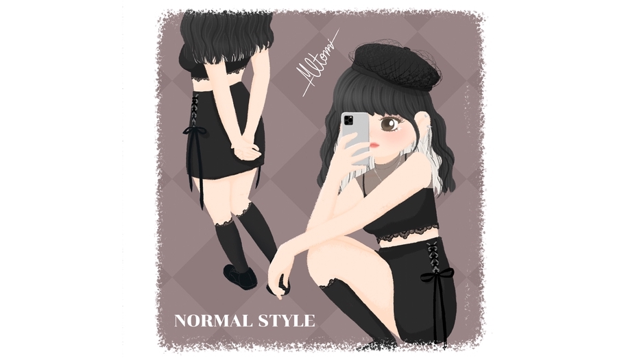 วาดแฟนอาร์ต - รับวาดภาพตัวละครน่ารักๆ Digital painting - 3