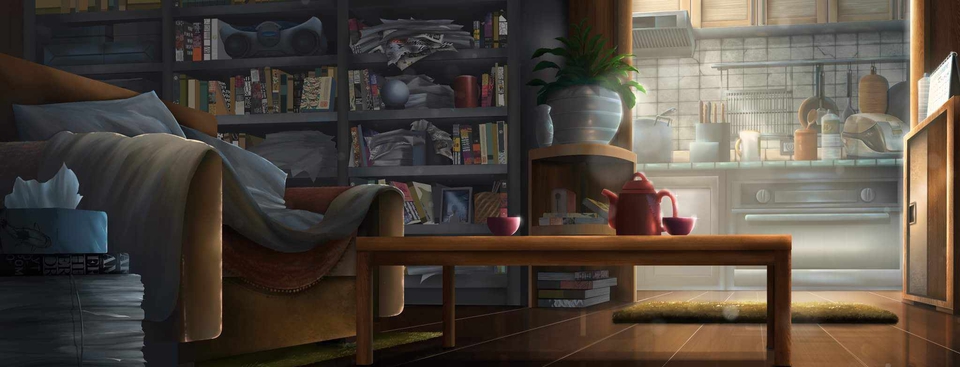 วาดภาพประกอบ - 2D Background - 6