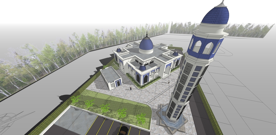 3D & Perspektif - JASA 3D SKETCHUP MODELING | RENDERING V-RAY | VISUALISASI ARSITEKTURAL - 12